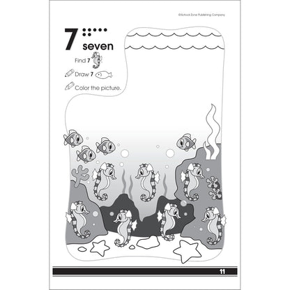 School Zone Get Ready for Preschool Workbook: 48 Pages, Pre-K, Learn ABCs, Numbers, Colors, Counting, Rhyming, Phonics, Patterns, Matching, Ages 3-6 (Little Get Ready! Book Series)