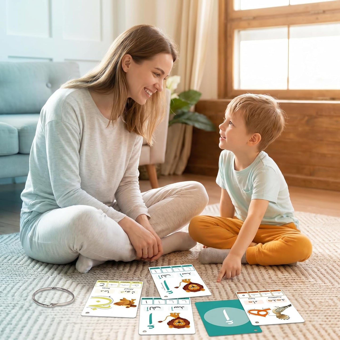 Arabic Flash Cards for Beginners, Learn Arabic Alphabet for Kids, Teens and Adults, Educational Language Learning Resource for Grade School, Classroom, Homeschool Supplies