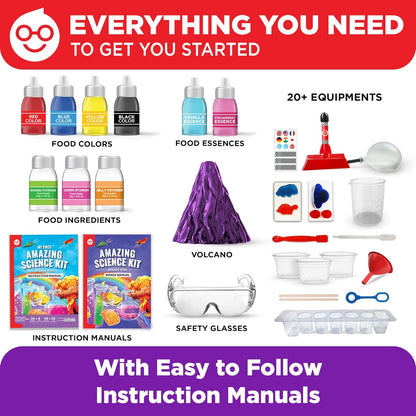 Doctor Jupiter My First Amazing Science Kit for Kids Ages 4-5-6-7-8 | STEM Toy with 100+ Experiments | Learning & Educational Projects