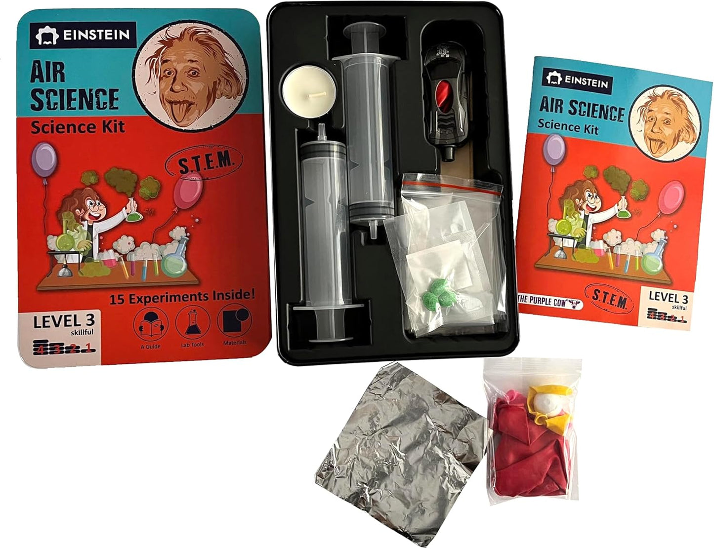 Einstein’s Optical Illusion LAB Science Kit for Kids. STEM for Boys & Girls Aged 8 and Above. 14 Exciting Experiments Inside/Detailed Picture Guide Included. Award Winning Kit