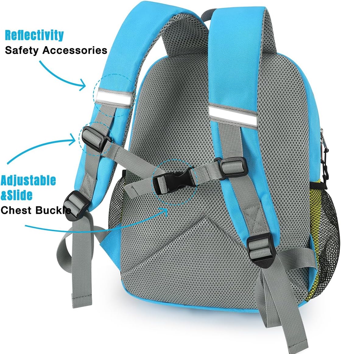 STEAMEDBUN Toddler Backpack Leash for 1-3: Backpack with Leash for Boys Girls - Anti-Lost Harness Backpack for Walking
