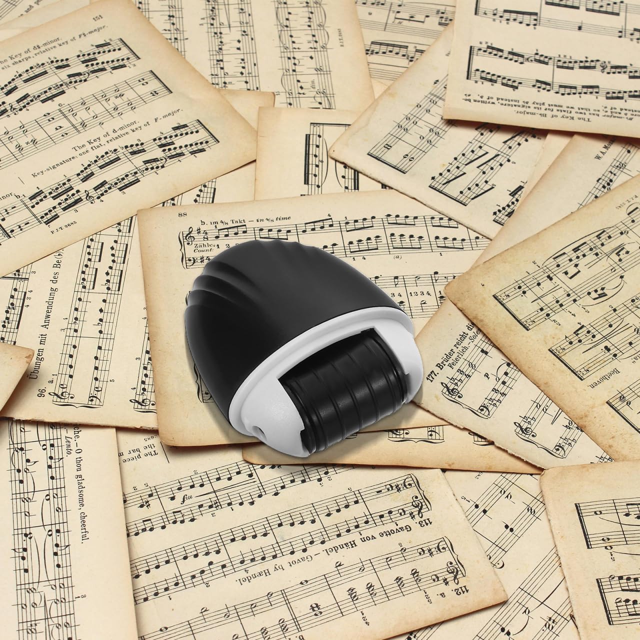Five Lines Roller Stamp Self Inking Handwriting Tool for Music Notation for Piano Guitar Lessons Classroom Home Use Efficient Teaching Aid for Music Theory