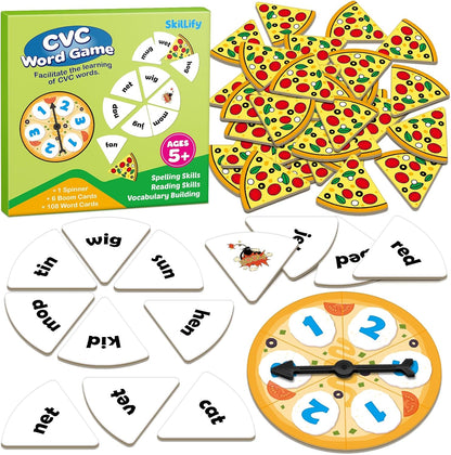 Blends & Digraphs Phonics Games for Kids, Learn to Read Phonics Flash Cards, Sight Words Word Games Spelling Reading Games, Speech Therapy Toys Kindergarten Preschool Learning Activities
