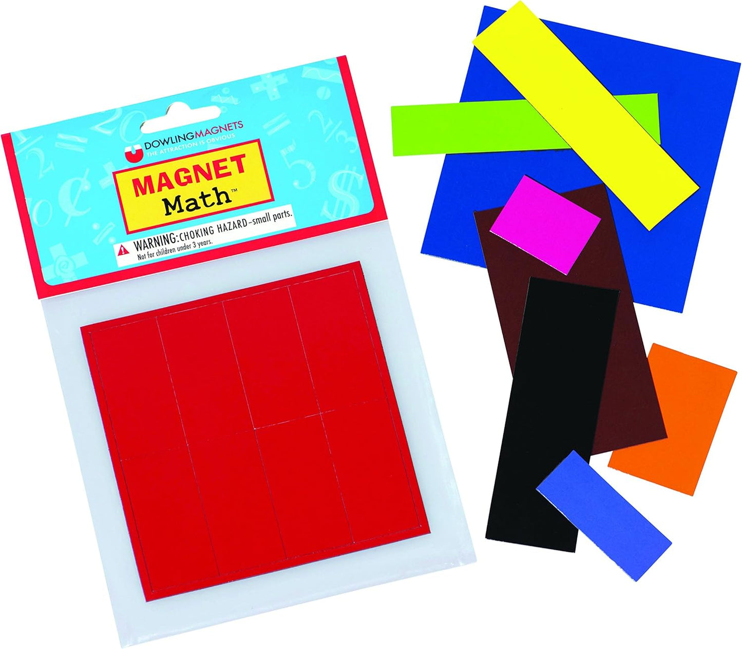 Dowling Miner Magnetic Fraction Squares, Set of 9