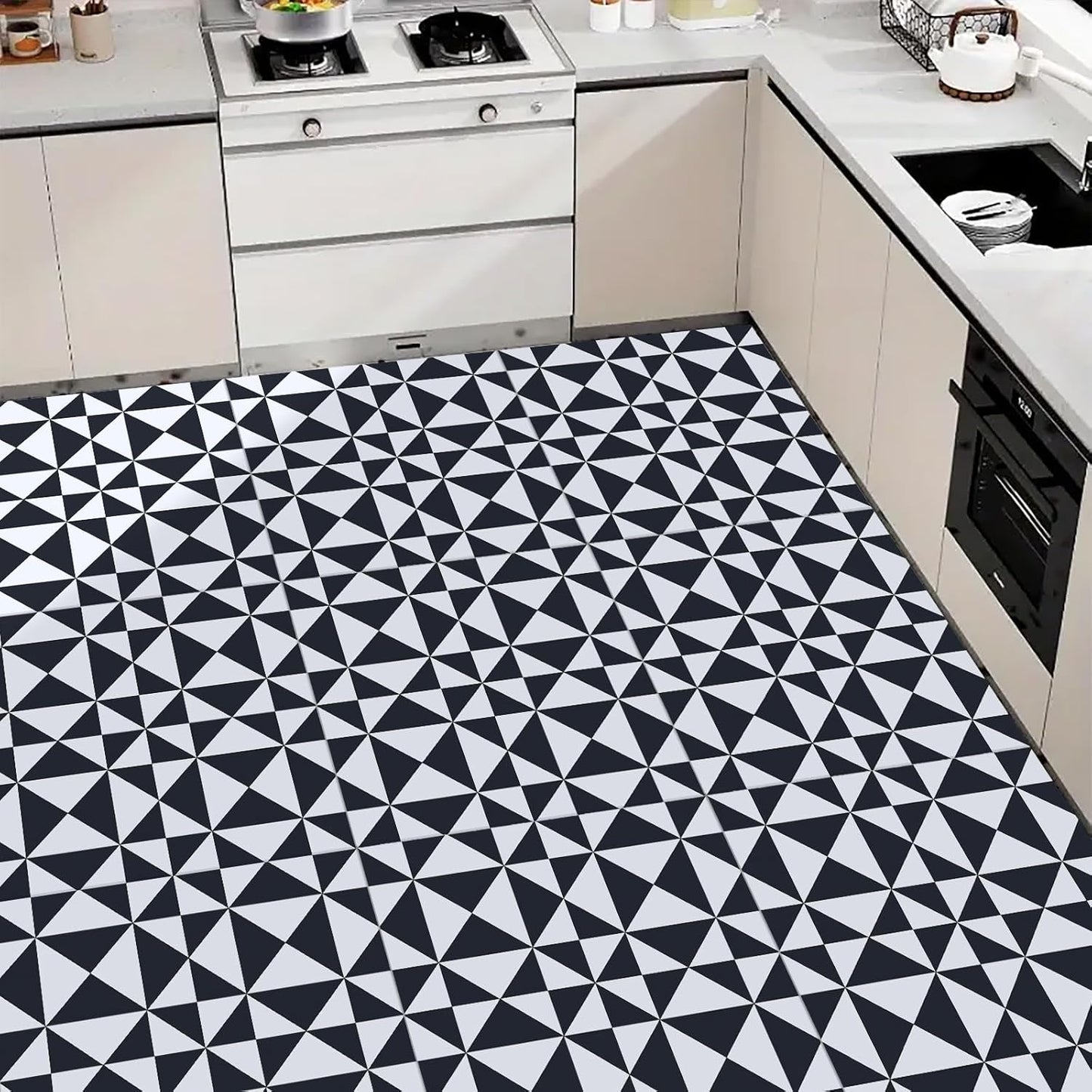 Wall Tiles Peel and Stick 12x12 Inch Ocean Coral Fish Pattern Vinyl Stickers Self Adhesive Tiles for Kitchen Bathroom Shower Laundry Room Aquarium Theme Home Renovation DIY Decor