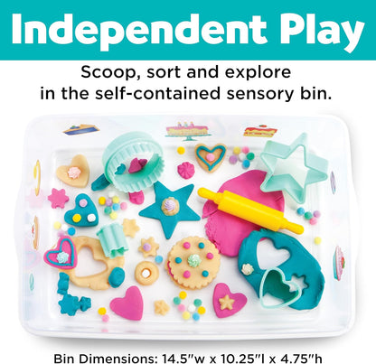 Creativity for Kids Sensory Bin: Dinosaur Dig - Toddler Sensory Toys, Sensory Bin Filler and Toddler Activities for Boys and Girls, Dinosaur Toys for Kids Ages 3-5+