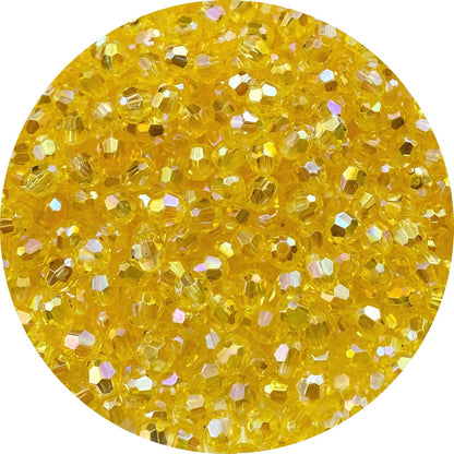 200 PCS 10mm Acrylic Faceted Spacer Beads AB Color Glossy Round Loose Beads for Jewelry Making Bracelet Necklace Earring Ornament Wind Chimes Key Chains(Deep Purple AB)