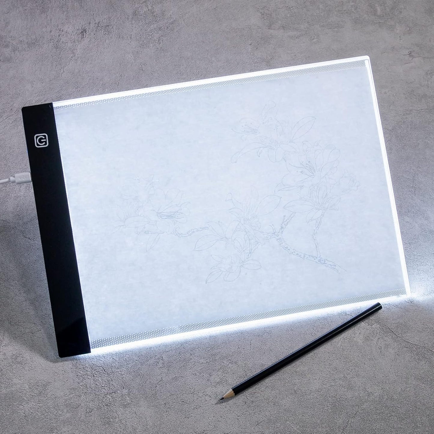 Mini A5 LED Light Box for Drawing and Tracing,A5 Diamond Art Painting Light Board,LED Copy Board Light Tracing Box,Light Pad