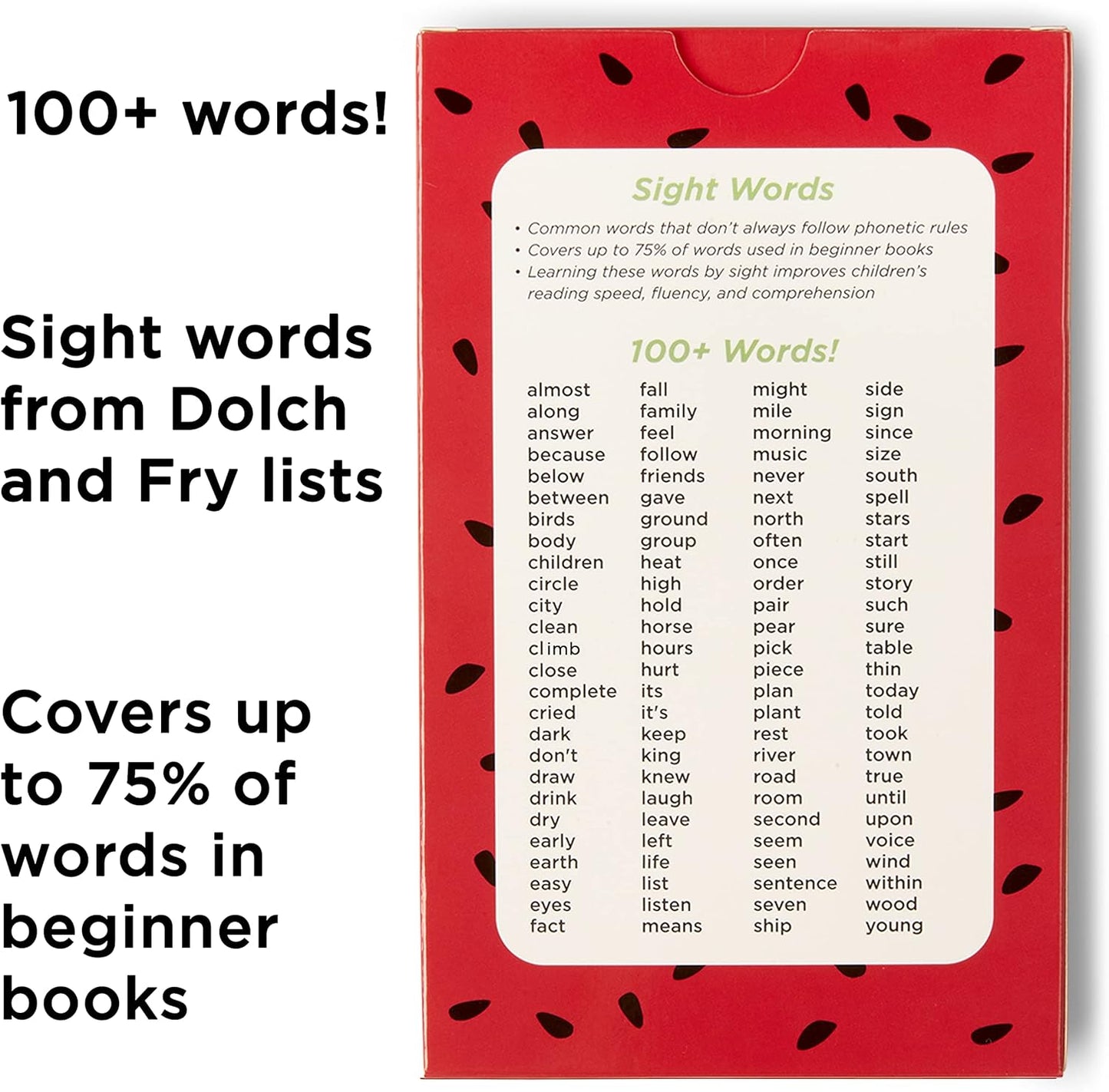 Award-Winning Phonics & Vocabulary Flash Cards (1000+ Words w/Prefixes, Suffixes & CVC) incl. Games & Visual Aids for Ages 4-8, Pre-K to 3rd Grade