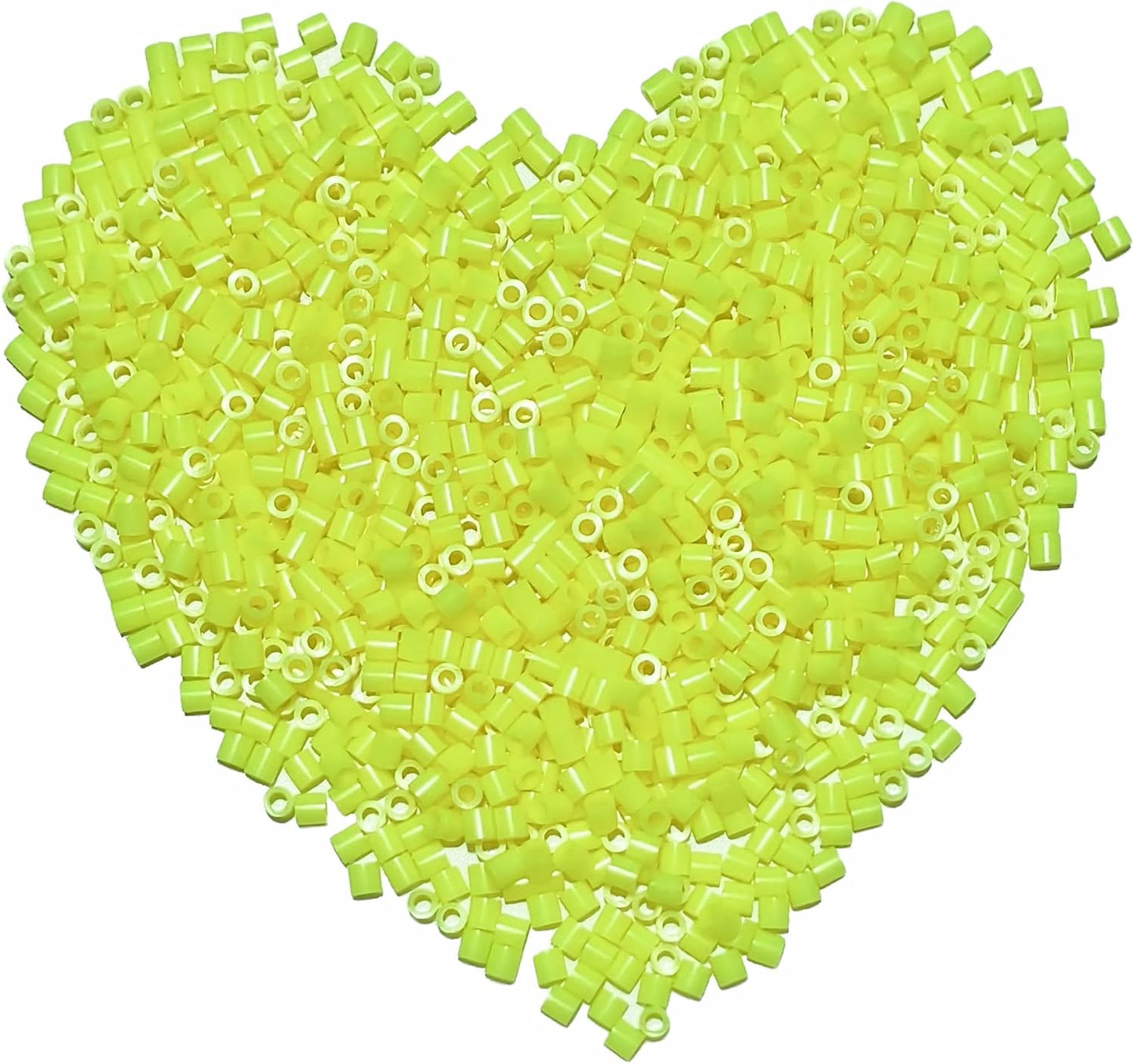 1000Pcs Beads Fuse - 5mm Transparent Melting Beads for Crafts, Bead Bulk Refill.