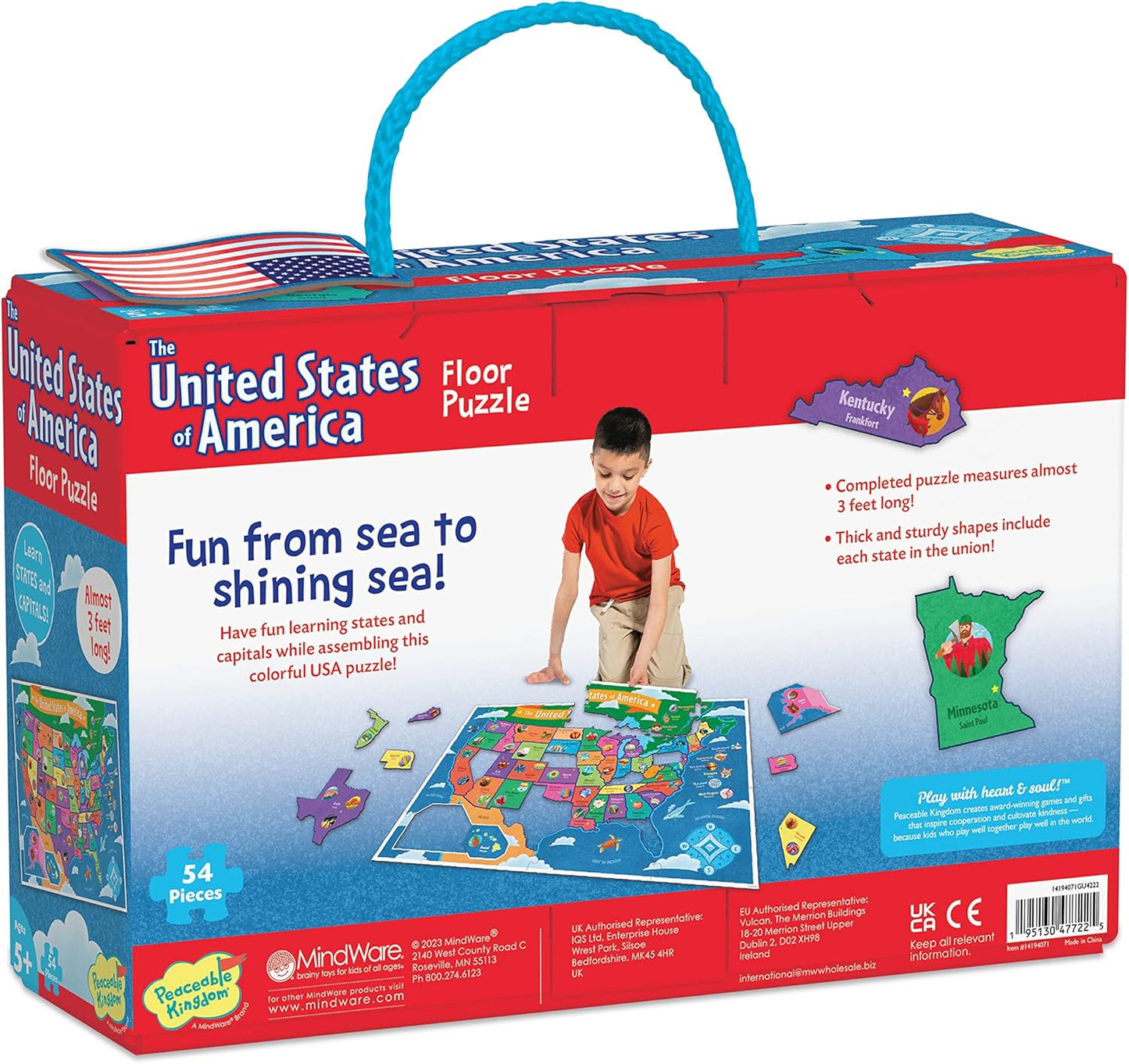 United States of America - Floor Puzzle
