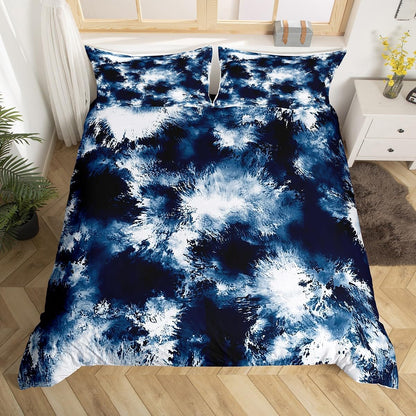 Laboratory Bedding Set Chemistry Lab Duvet Cover For Kids Teen Boys Girls Test Tube Microscope School Graffiti Comforter Cover Chemical Elements Science Theme Bedclothes 2Pcs Twin Size Gray