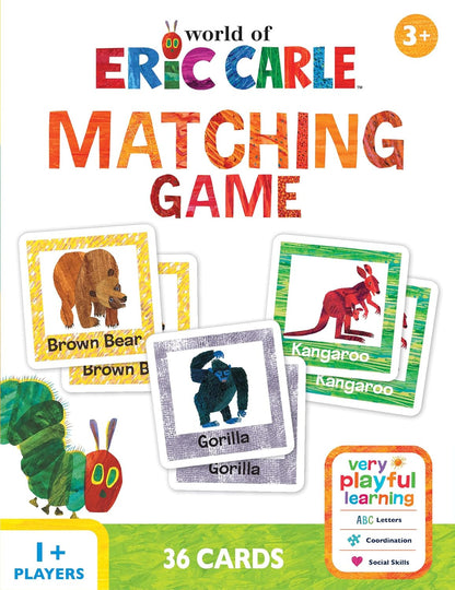 MasterPieces Officially Licensed CAT Picture Matching Card Game for Kids and Families