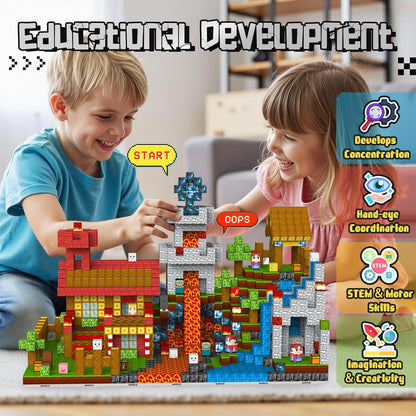 200PCS Magnetic Blocks - Magnetic Building Toys with 6PCS Bases, Travel Magnetic Tiles Game for Kids, Mini Magnetic Tiles for Toddler Boys Age 3-5 4-8 8-12, STEM Sensory Outdoor Travel Toys Gifts