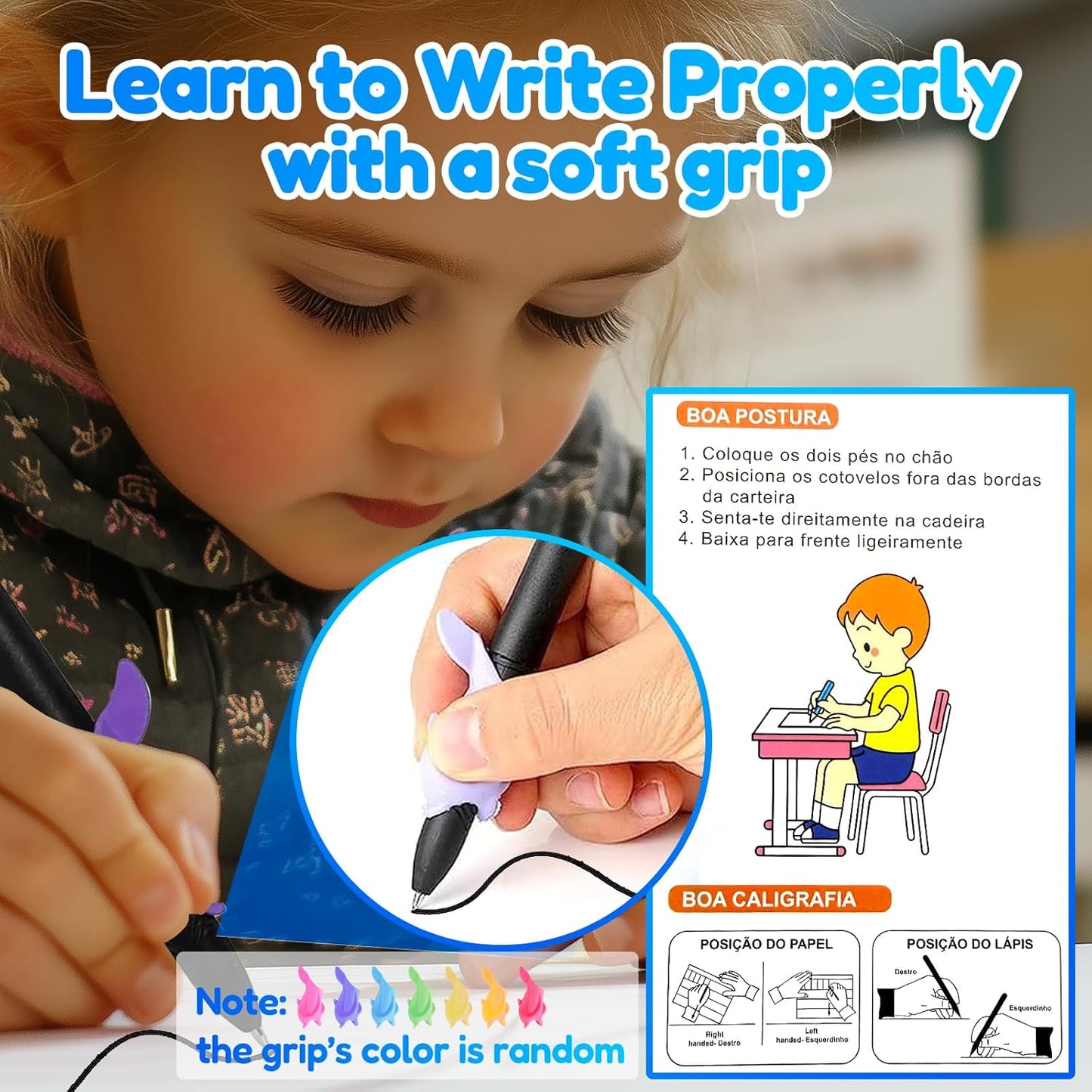 4 Magic Tracing Practice Books – Grooved Handwriting Arabic Copybooks for Kids, Reusable Writing Practice Workbooks Without Tears, Disappearing Ink for Toddlers Preschool Learn (Arabic)