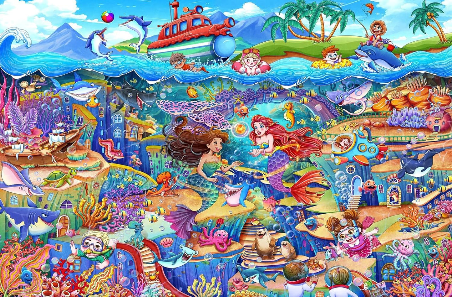 Puzzles for Kids Ages 4-8, Construction Vehicles 100 Piece Puzzles for Kids Educational Jigsaw Puzzles Toys for Boys and Girls Age 4, 5, 6, 7, 8-10 Years Old (15" x 10")