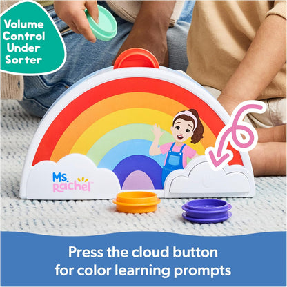 Ms. Rachel Official First Words Talking Flash Cards with Electronic Reader, 100 Words, Educational Toys & Toddler Toys for Girls & Boys Ages 1-2+