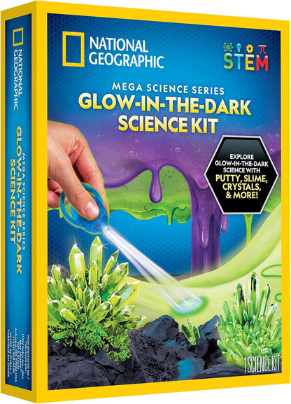 National Geographic Earth Science Kit – 100+ Science Experiments & Activities for Kids, Crystal Growing, Volcano Science Kit, Rock Collection, STEM Project Toy for Boys & Girls (Amazon Exclusive)