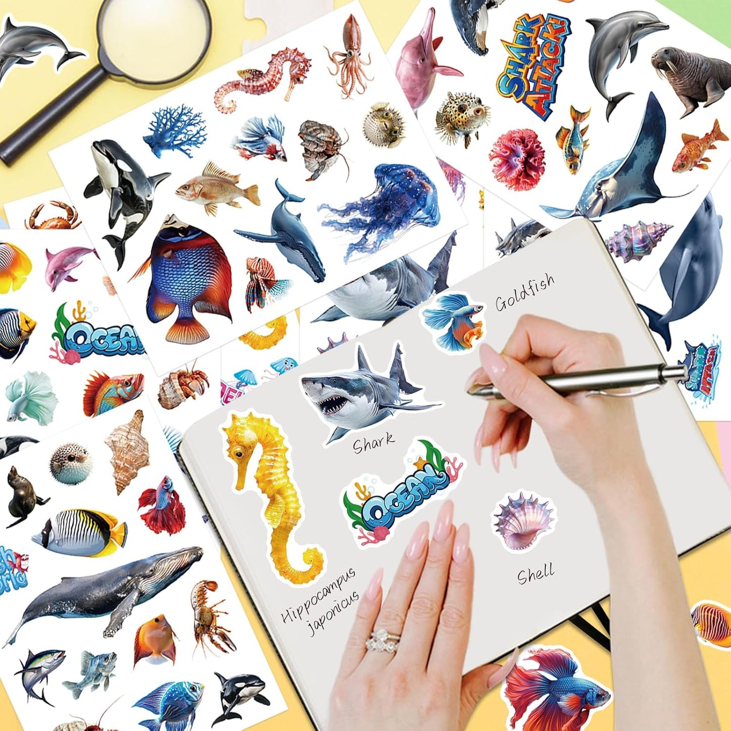 312 Pcs Science Stickers, Chemistry Biology Physics Laboratory Sticker Science Themed Stickers for Craft Supplies Classroom Rewards Party Decorations