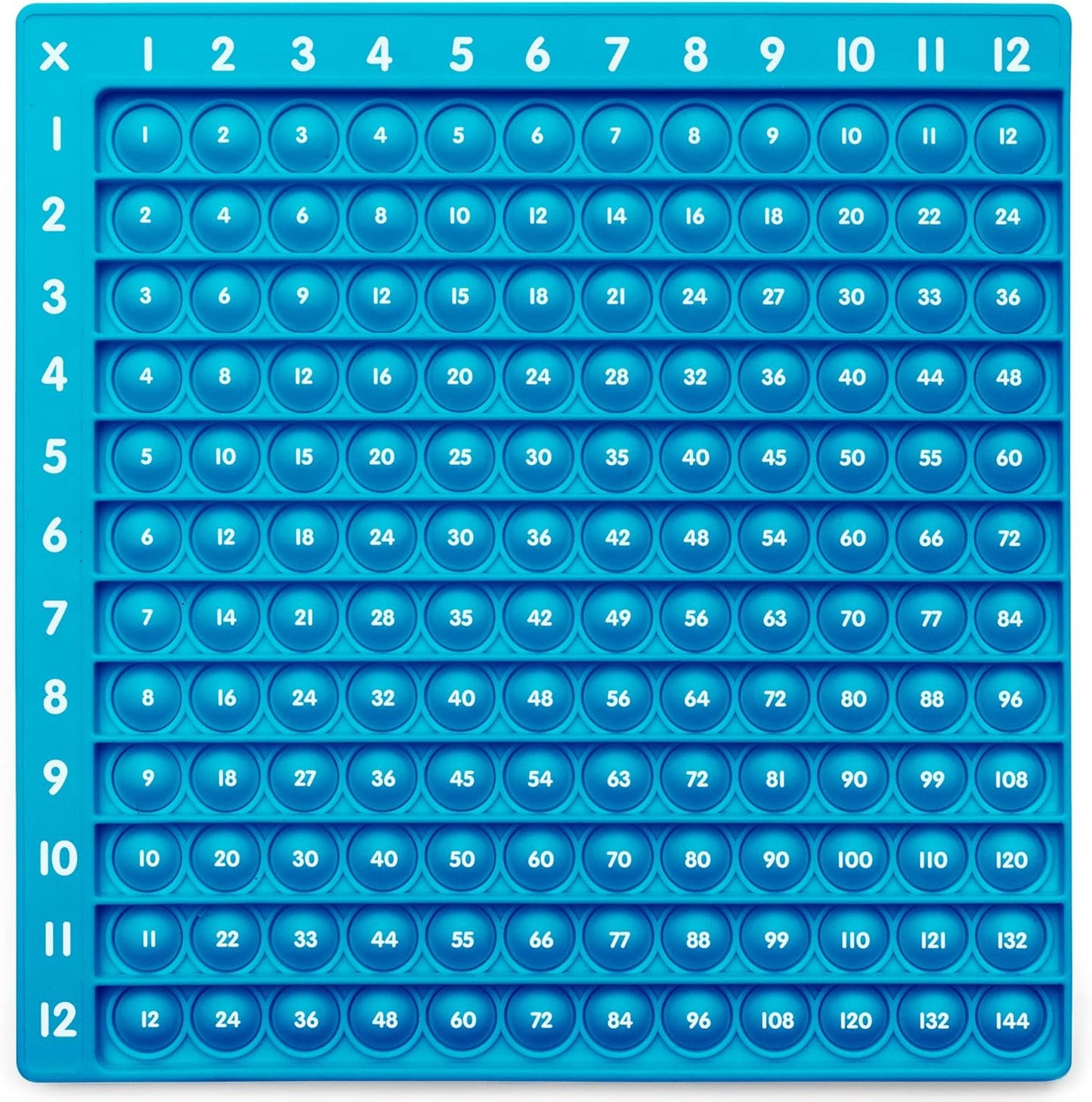 Junior Learning Times Table Bubble Board, Multicolor (JL680), Medium