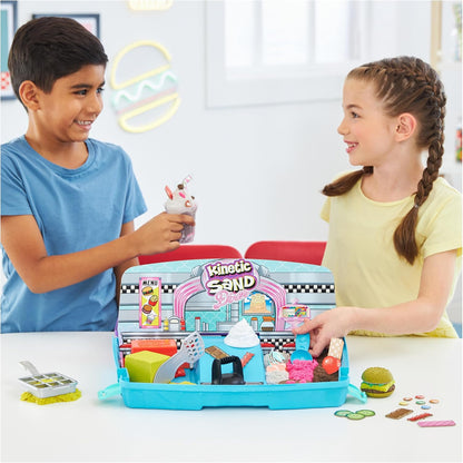 Kinetic Sand Burger and Ice Cream Bar