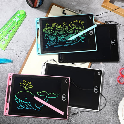 Tinlade 12 Pack LCD Writing Tablets for Kids Party Favors Games, 8.5 Inch Educational Learning Bulk Toys Gifts Erasable Doodle Boards Portable Electronic Drawing Pads for Toddlers 4-8 School Birthday