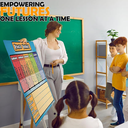 Place Value Dry Erase Board Set for Kids - 24 Pieces - Math Teacher Classroom Supplies