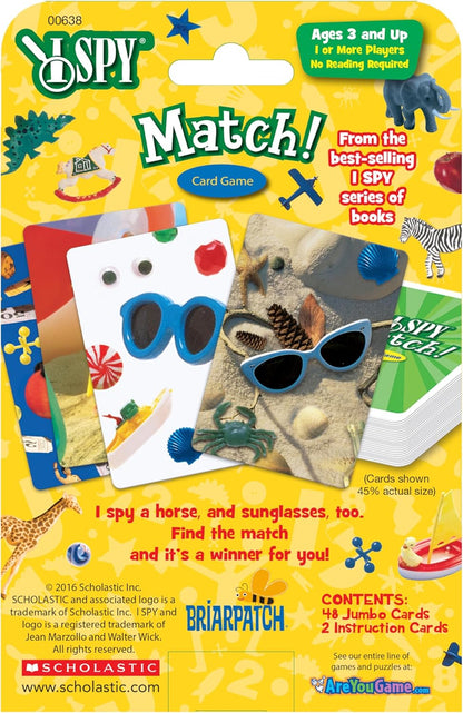 Briarpatch | I SPY Match! Card Game, Ages 3+