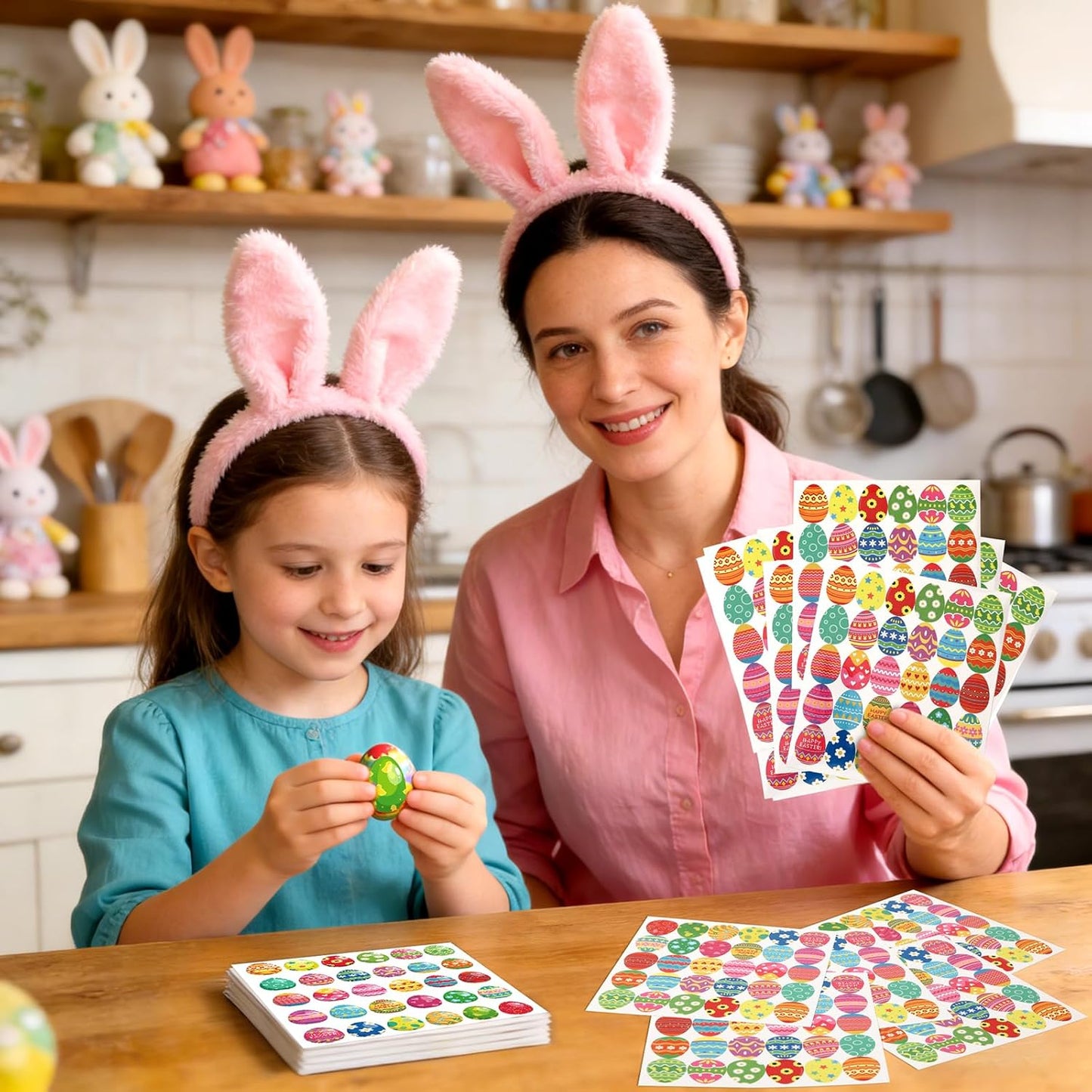 JULMELON 672 PCS Valentines Day Heart Stickers for Kids Conversation Heart Stickers Removable Labels Cards for Candy Envelopes Gifts Classroom Valentine’s Day Party Decorations