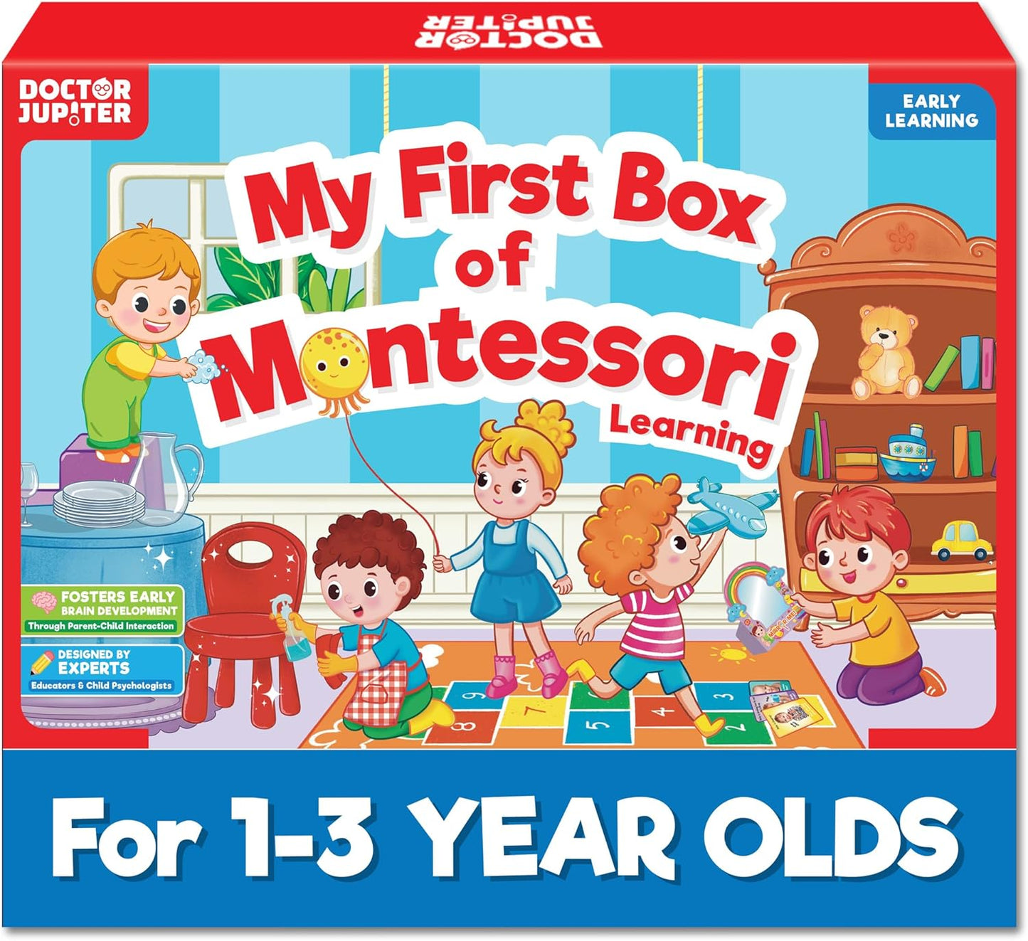Doctor Jupiter Preschool Tracing Books for Kids Ages 3-5 | 100+ Wipe-Clean Learning Activities - Kindergarten Workbook with Lines, Shapes, Letters & Numbers | Educational Toys, Writing Practice