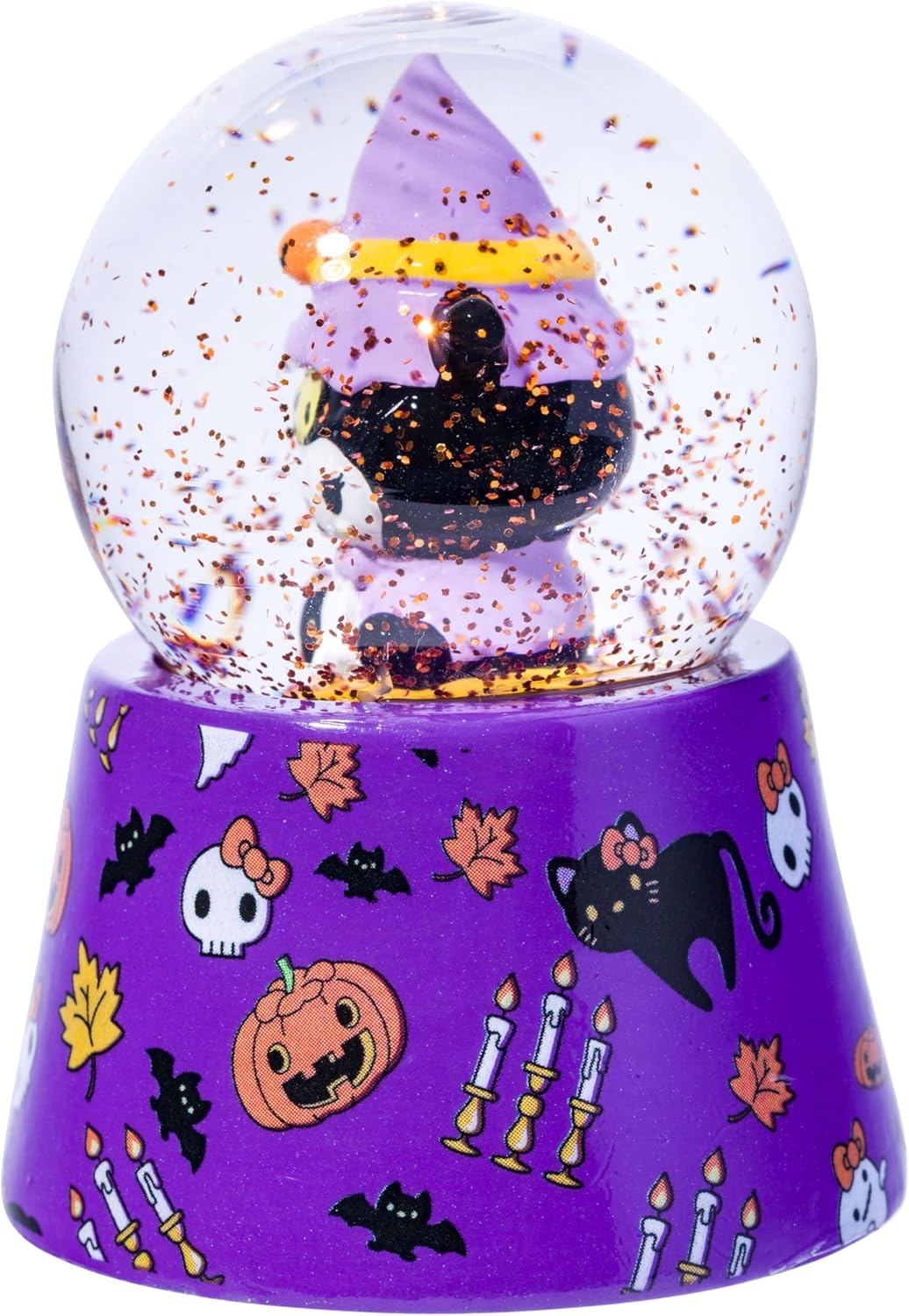 Silver Buffalo Disney Mickey and Friends Mini Light Up Snow Globe│Minnie Mouse│3.8 Inches Tall, 45mm (Small)