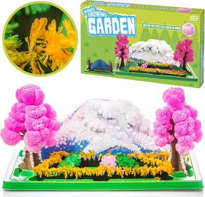 Tobar Magic Growing Garden Crystal Activity Kit, Multi-Colored