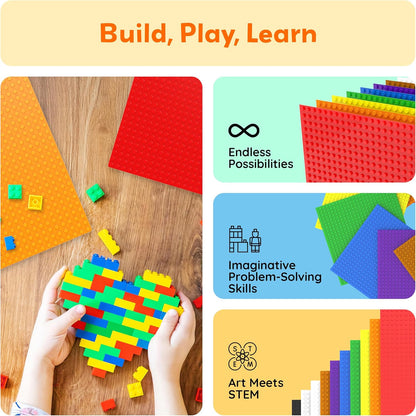 PicassoTiles 333pcs Magnetic Brick Tile and Magnetic Tile Combo Set, Action Figures included, Building Blocks STEM Toys, Educational Montessori Preschool Toddler classroom learning toys, Kids activity