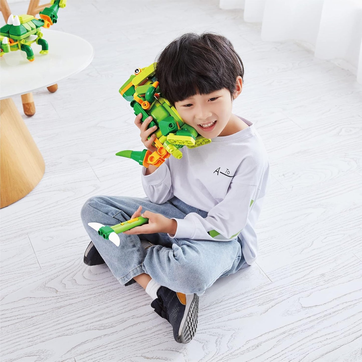 BOTZEES GO! Unicorn Robot for Kids - Building & Electric Remote Control STEM Learning Toy for Ages 3+, Girls - RC Magic Stick, App Based
