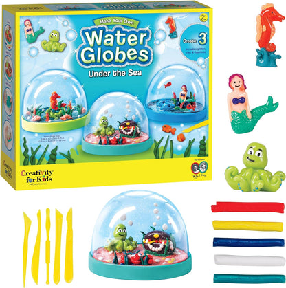 Creativity for Kids Make Your Own Water Globes: Magical Unicorns - Create 2 Snow Globe Unicorn Toys, Arts and Crafts and Girls Toys, Unicorn Gifts for Girls (Ages 6+)