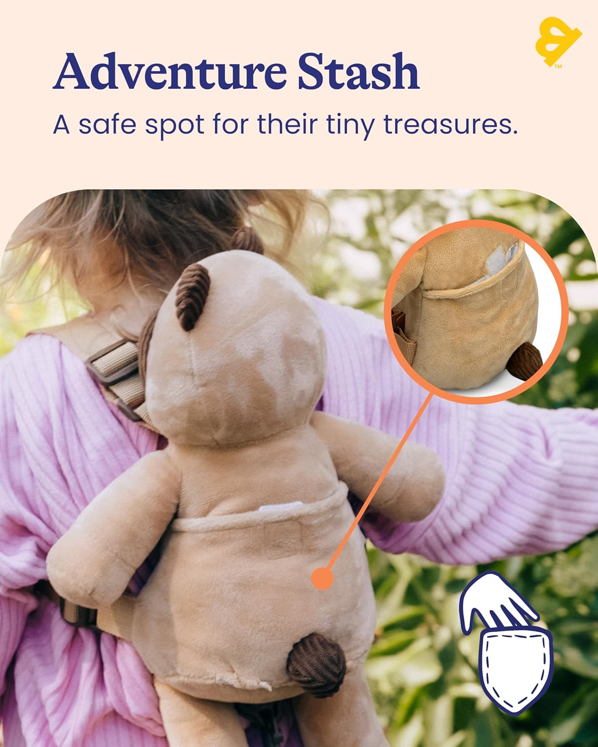 GoldBug Toddler Safety Harness & Leash - Owl