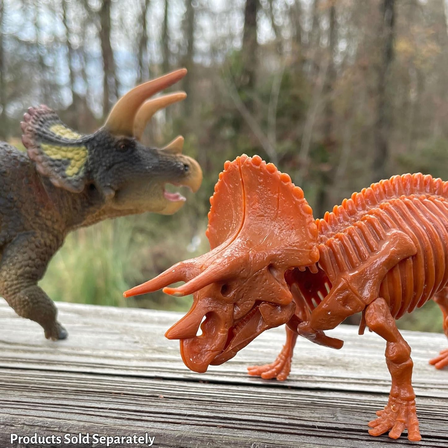 Geoworld Triceratops Dino Dig Kit – Assemble an 8-Inch Authentic Dinosaur Skeleton Model – Ultimate STEM Learning Experience for Kids Ages 6+