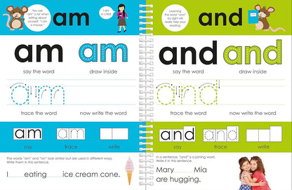Wipe Clean Workbook: Sight Words (enclosed spiral binding): An Introduction to Sight Words with Practical Exercises To Do Again and Again (Wipe Clean Learning Books)
