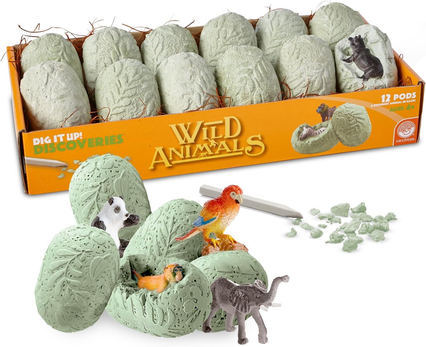 MindWare Dig It Up! (Wild Animals Dig Kit)