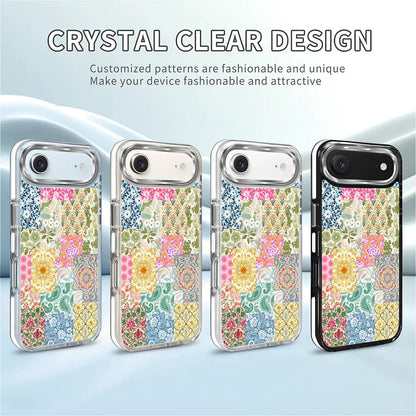 for iPhone 17 Pro Max Case [Compatible with Magsafe],Girls Women Clear Magnetic Case Silicone Shockproof Protective Cover with Pattern Colorful Motivational Letters