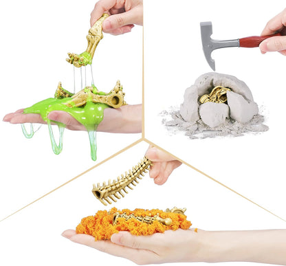 Robo Alive Mega Dino Fossil Find (T-Rex) by ZURU Dig and Discover, STEM, Excavate Prehistoric Fossils, Dinosaur Toys, Educational Toys, Great Science Kit Gift for Girls and Boys