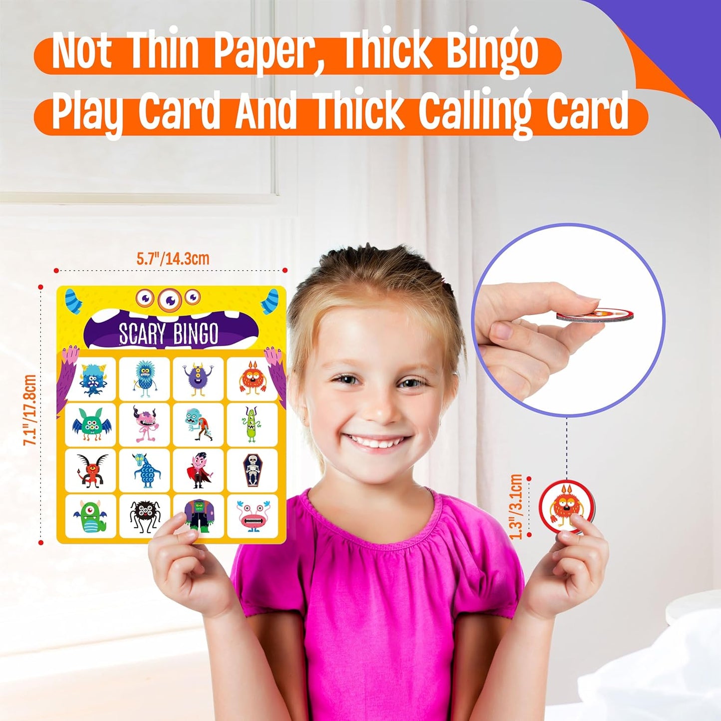 SpriteGru Multiplication & Division Bingo Game, 480 Math Problems, 2 Educational Math Board Game for Kindergarten and Preschool Kids 4-8, Perfect for Classroom & At Home (Up to 25 Players)