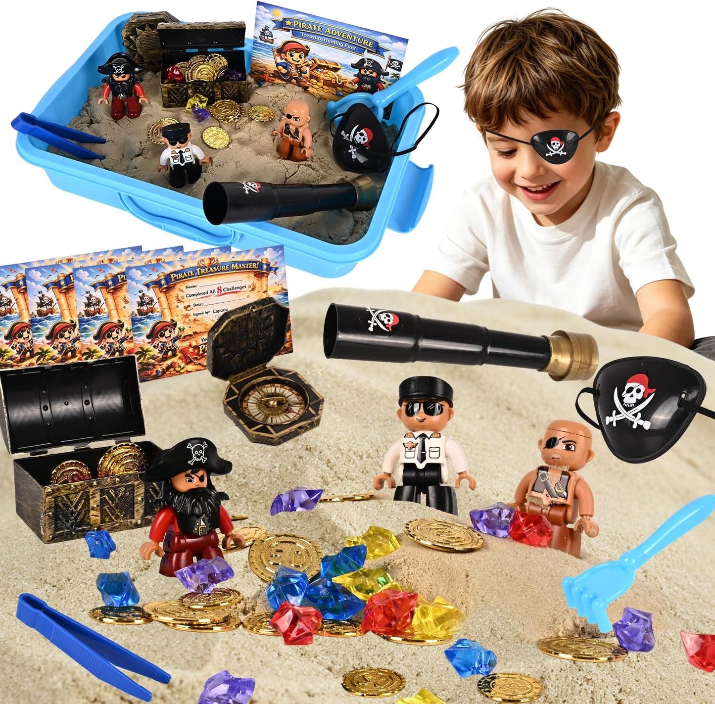 Space Sensory Bin for Toddler, Science Themed with 8 Planets & Star Map, No-Mess Soft Pom Poms for Preschool Learning, Gifts for Boys Girls Age 3 4 5 6+