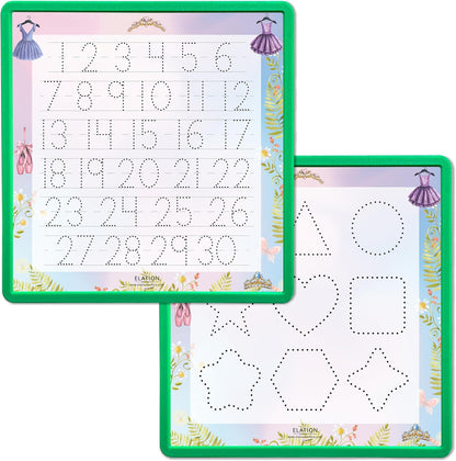 Kid's Name Tracing Board | Dry Erase Letter Tracing | Reusable Writing Practice Board | Personalized | Ballet Theme