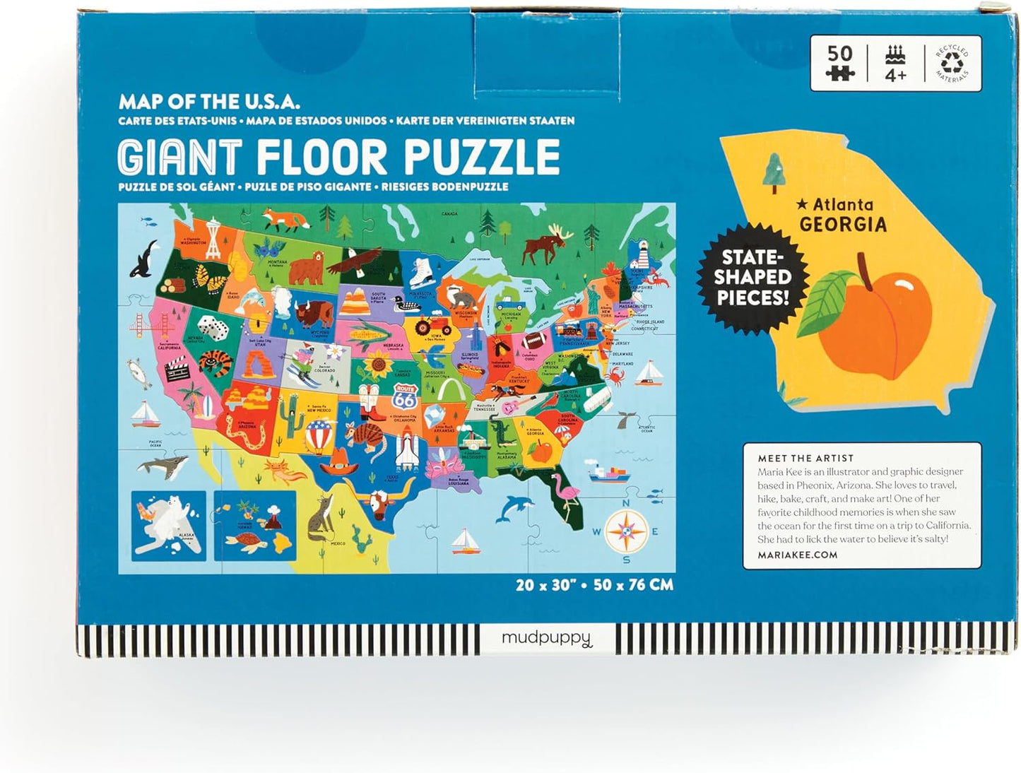Mudpuppy Rescue Vehicles – 48 Piece Giant Floor Jigsaw Puzzle Featuring A Colorful Scene of Different Kinds of Rescue Transportation Vehicles and Adorable Rescue Characters