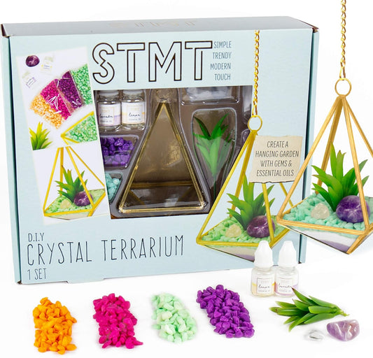 DIY Crystal Terrarium