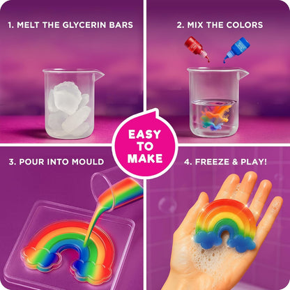 Doctor Jupiter Glam Science, DIY Makeup Craft Kit for Girls Ages 6+ | 50+ Beauty Recipes - Make Your Own Makeup, Perfume, Lip Gloss, Bath Bomb| Birthday Gift Ideas for 6-7-8-9-10-11-12 Year Olds