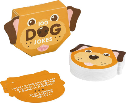 Ridley’s 100 Single Cheesy Joke Cards – Includes 100 Jokes for Kids and Adults, Funny Jokes for Family-Friendly Fun – Makes a Great Gift Idea