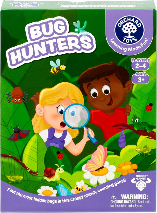 ORCHARD TOYS Moose Smelly Socks Game. Find Matching Pairs of Socks for Your Monsters! for Ages 3-6 and 2-4 Players