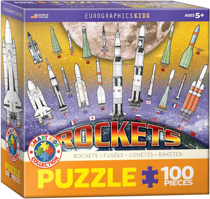 The Solar System 100 Piece Jigsaw Puzzle - Colors B